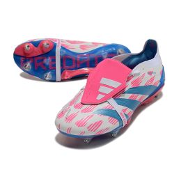 adidas Predator Elite Tongue SG Reemergence - Footwear White/Solar Blue/Solar Pink