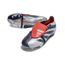 adidas Predator Elite Tongue SG Roteiro - Silver/Tech Indigo/Vivid Red
