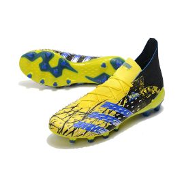 Adidas Predator Freak.1 AG Bright Yellow Silver Metallic Core Black