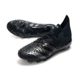 Adidas Predator Freak.1 AG Core Black Iron Metallic Sonic Ink