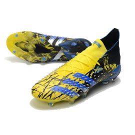 Adidas Predator Freak.1 FG Bright Yellow Silver Metallic Core Black