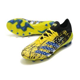 Adidas Predator Freak.1 Low AG Bright Yellow Silver Metallic Core Black