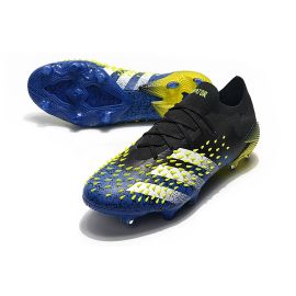 Adidas Predator Freak.1 Low FG Blue Core Black White Solar Yellow