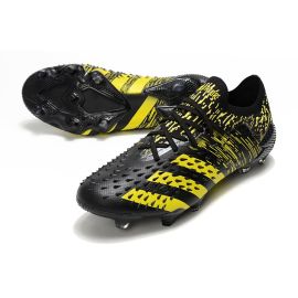 Adidas Predator Freak.1 Low FG Core Black Solar Yellow