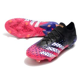 Adidas Predator Freak.1 Low FG Core Black White Shock Pink