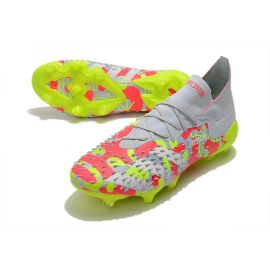 Adidas Predator Freak.1 Numbersup FG Clear Grey White Solar Yellow