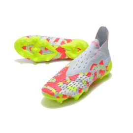 Adidas Predator Freak FG Numbersup Clear Grey White Solar Yellow
