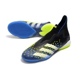 Adidas Predator Freak+ IN Blue Core Black White Solar Yellow