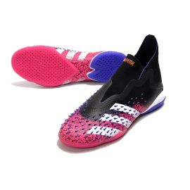 Adidas Predator Freak+ IN Core Black White Shock Pink
