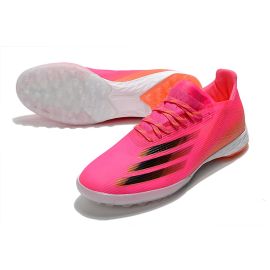 Adidas X Ghosted.1 TF Shock Pink Core Black Screaming Orange
