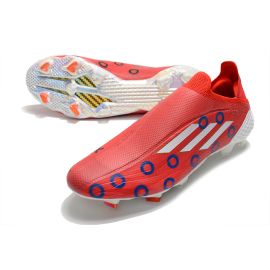 adidas X Speedflow + FG 11_11 - Vivid Red_Footwear White_Bold Blue