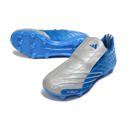 Adidas F50 Spider Elite FG Blue Silver