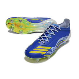 adidas F50 Elite SG-Pro Blue Solar Yellow Lucid Aqua