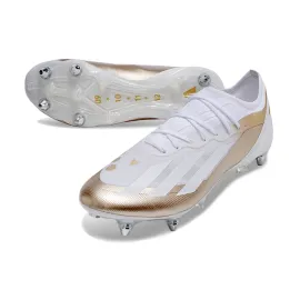 Adidas X Crazyfast .1 SG-Pro Messi El Ocho - White Gold