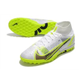 Nike Mercurial Superfly 8 Elite TF Silver Safari - White_Black_Metallic Silver_Volt