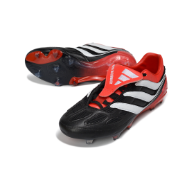 Adidas Predator Precision FG Core Black Cloud White Collegiate Red