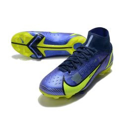 Nike Mercurial Superfly 8 'Recharge' Elite FG- Sapphire  Volt Blue Void