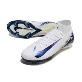 Nike Air Zoom Mercurial Superfly 10 Elite FG White/Blue/White