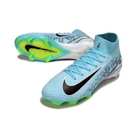 Nike Air Zoom Mercurial Superfly IIX Elite FG Blue Black White