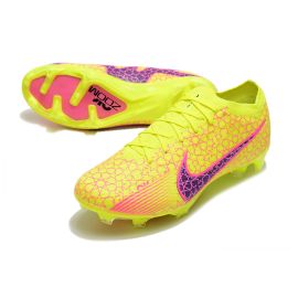 Nike Air Zoom Mercurial Vapor 15 Elite FG Yellow Pink