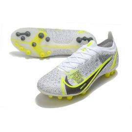 Nike Mercurial Vapor 14 Elite AG-PRO White Black Metallic Silver Volt