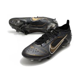 Nike Mercurial Vapor 14 Elite FG Shadow Pack - Black/Metallic Gold/Metallic Silver