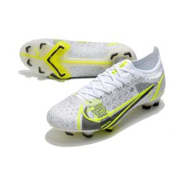 Nike Mercurial Vapor XIV Elite FG White Black Metallic  Silver Volt