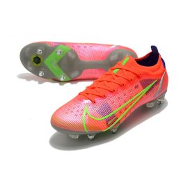 Nike Mercurial Vapor XIV Elite SG-PRO Anti-Clog Bright Crimson Metallic Silver