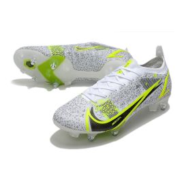Nike Mercurial Vapor XIV Elite SG-PRO White Black Metallic Silver Volt