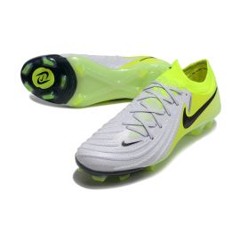 Nike Phantom GX II Elite FG Mad Voltage - Metallic Silver/Black/Volt