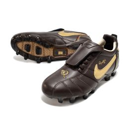 Nike Tiempo Ronaldinho R10 FG - Black/Gold